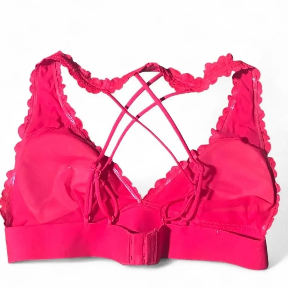 Victoria-s-secret Women's Red and Pink Bra